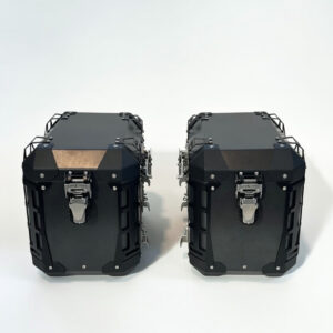 Valigie Laterali 45L in Alluminio per BMW R1300 GS Adventure con Telaio – Serie MK5 FrenkCastle codice prodotto MK5.0 LAT45 L-R (da abbinare al al telaio cod 2564)